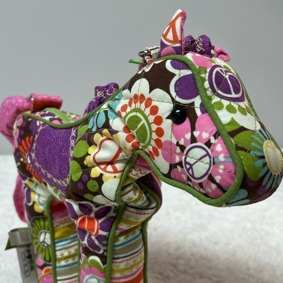 Douglas Cuddle Toys "Peace" Horse Sillo Sak Quilted Purse - Picture 5 of 6